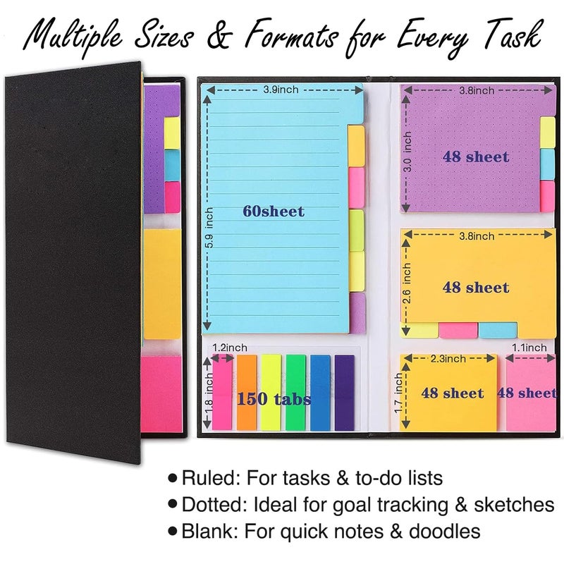 THE CEO Sticky Notes Set, Tabs, 410 Pack, Divider, School Supplies, Office Supplies, Planner CEO, Sticky Note Dividers Tabs, Book Notes, Bible Sticky Notes - Image 4
