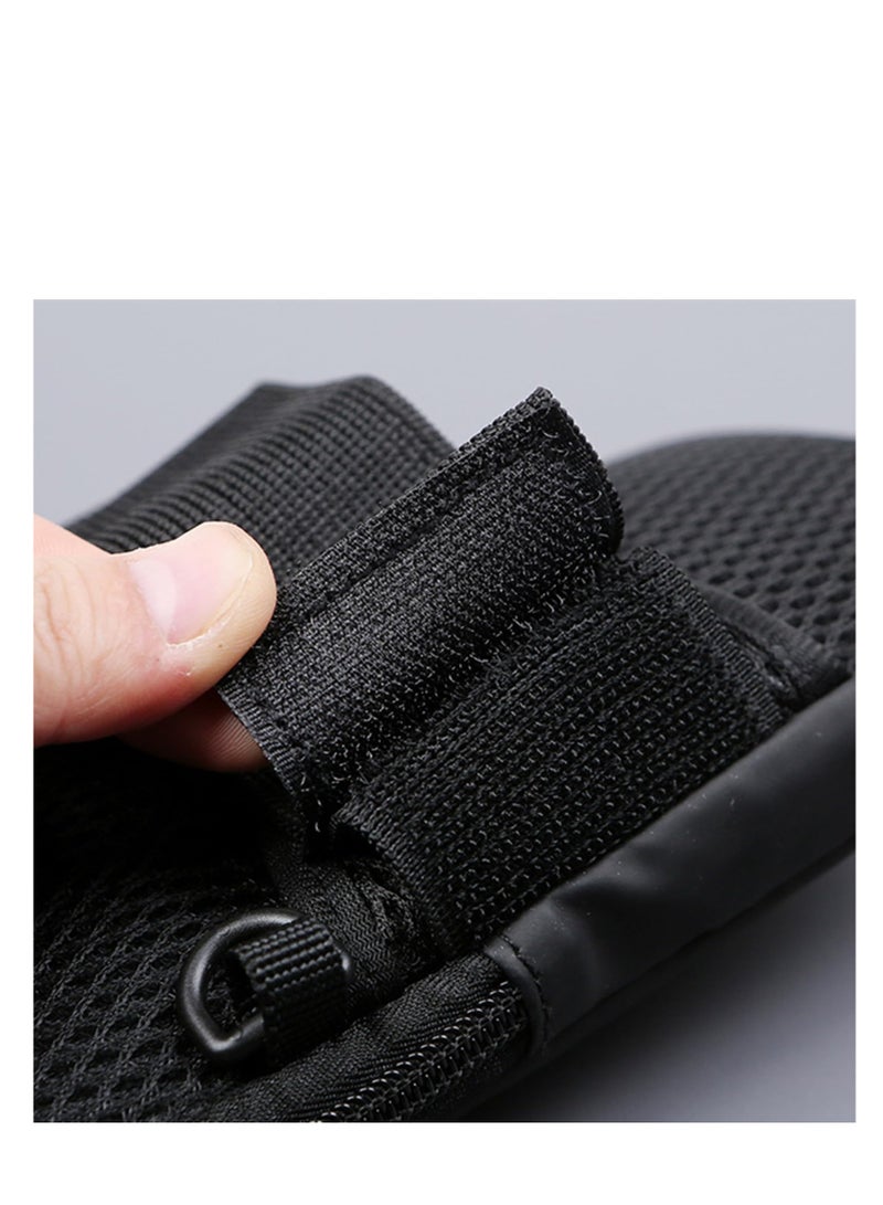 SOLARAE New Arm Band for Phone for Running, Cell Phone Pouch with Adjustable Elastic Band, Waterproof Armband Cell Phone Holder for Running, Walking, Hiking, Biking (pink) - Image 5