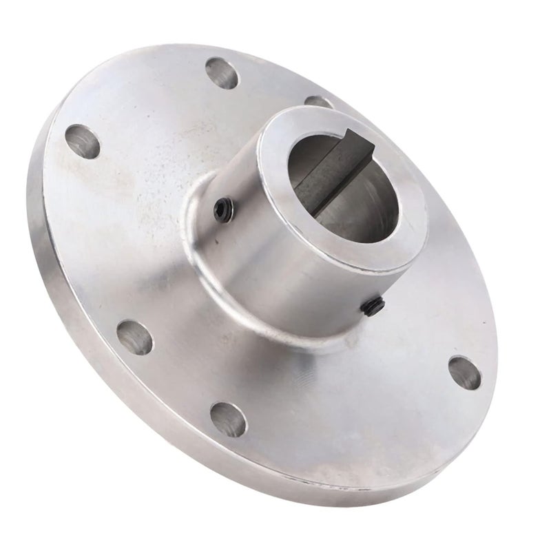 125mm Chuck Flange Lathe Flange Chuck Connection High Manganese Steel for K11-125 K12-125 K72- with 6 Mounting Holes (16mm) - Image 3