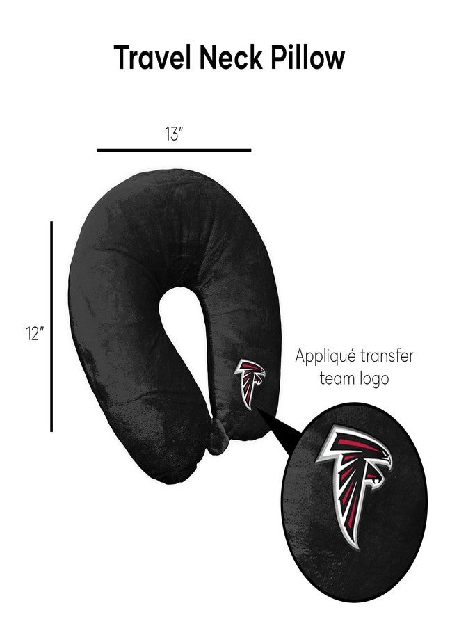 Northwest NFL Atlanta Falcons Neck Pillow, 12" x 13", Black - Image 3