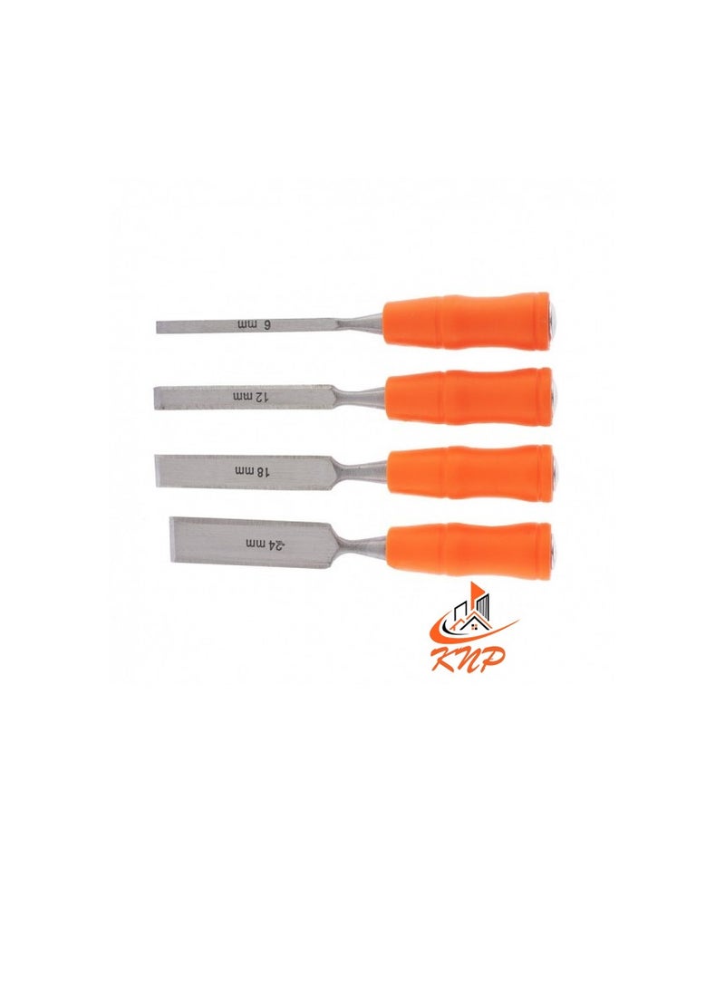 KNP Flat Chisel With Plastic Impact Handle Set  - Image 3