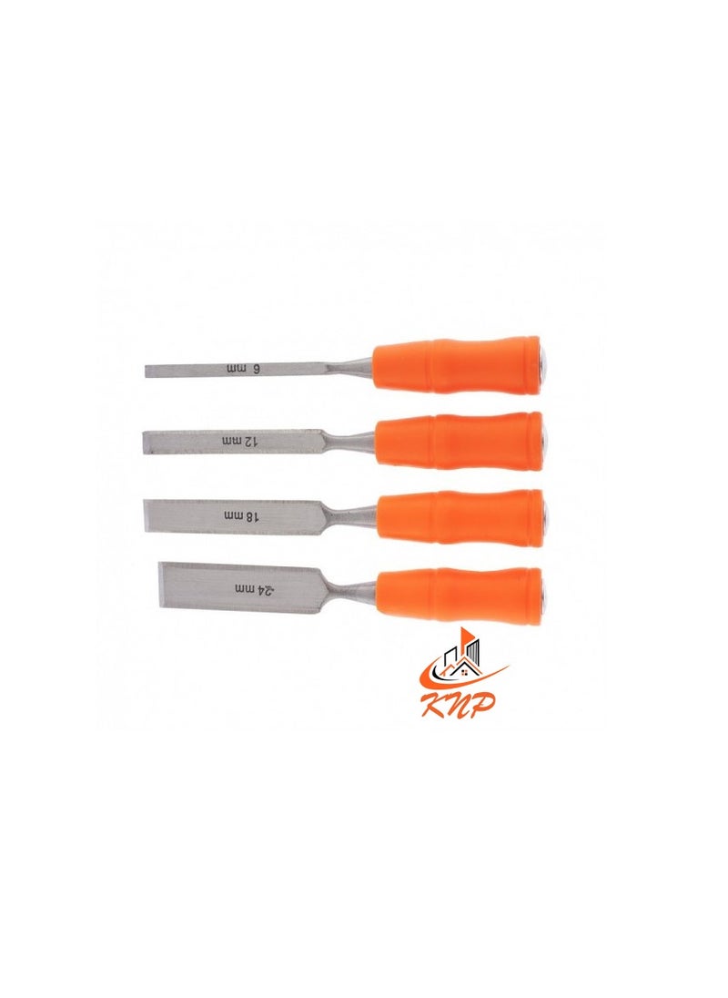 KNP Flat Chisel With Plastic Impact Handle Set  - Image 1