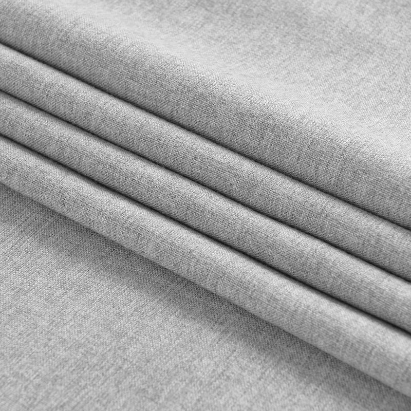 Winotic Grey Table Runner 13 x 36 Inches Long, Cotton Linen Farmhouse Style Dresser Scarf for Kitchen Dining Coffee Table Parties Wedding Home Decor (13â€ x 36â€, Grey) - Image 4