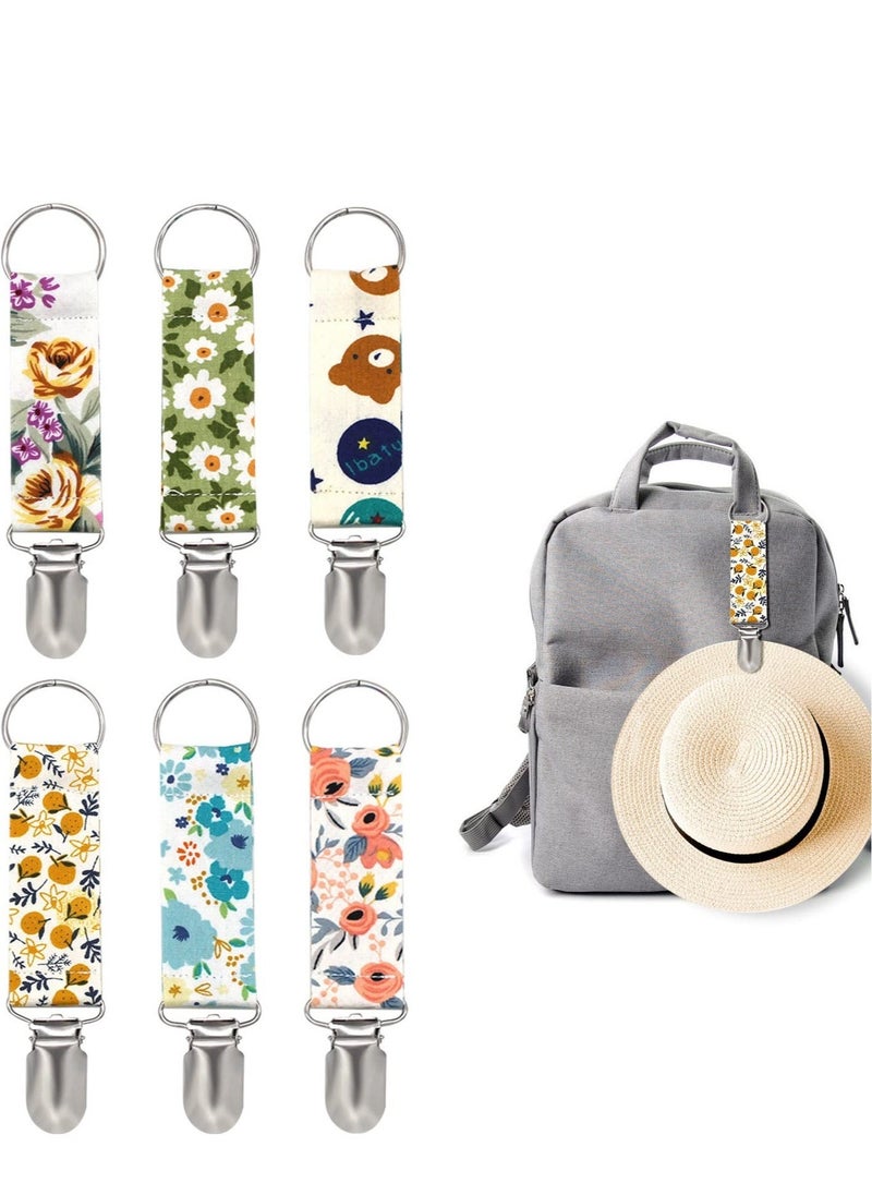 Generic Hat Clip for Travel, Imitation Leather Cap Clips, Multifunctional Duckbill Hat Holder Clip, Portable Hanging Hat Clip, Hat Companion for Outdoor Travel Luggage Bag Handbag - Image 1