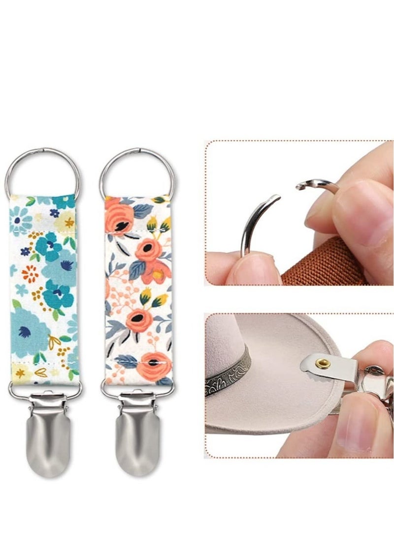 Generic Hat Clip for Travel, Imitation Leather Cap Clips, Multifunctional Duckbill Hat Holder Clip, Portable Hanging Hat Clip, Hat Companion for Outdoor Travel Luggage Bag Handbag - Image 3