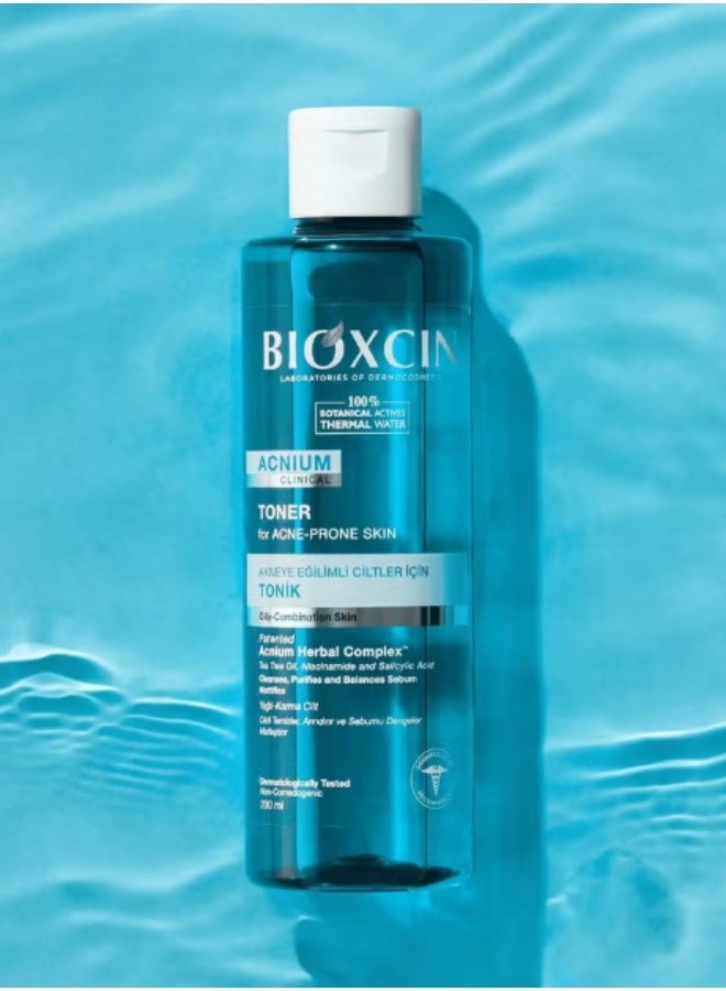 BIOXCIN ACNIUM SEBUM BALANCING TONER 200ML - Image 2