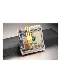 NIBEMINENT Money Clip Credit Card Holder Gold  - Image 5