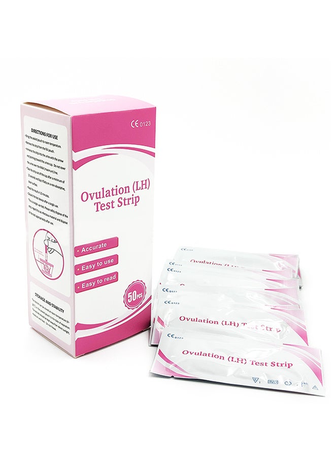 Generic Pregnancy Test Strips with Free Cups Reliable and Quick Early Detection of Pregnancy Early Pregnancy Tests Kit 50PACK  - Image 2