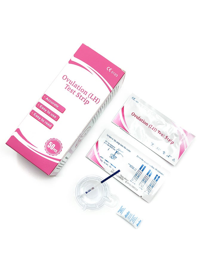 Generic Pregnancy Test Strips with Free Cups Reliable and Quick Early Detection of Pregnancy Early Pregnancy Tests Kit 50PACK  - Image 4