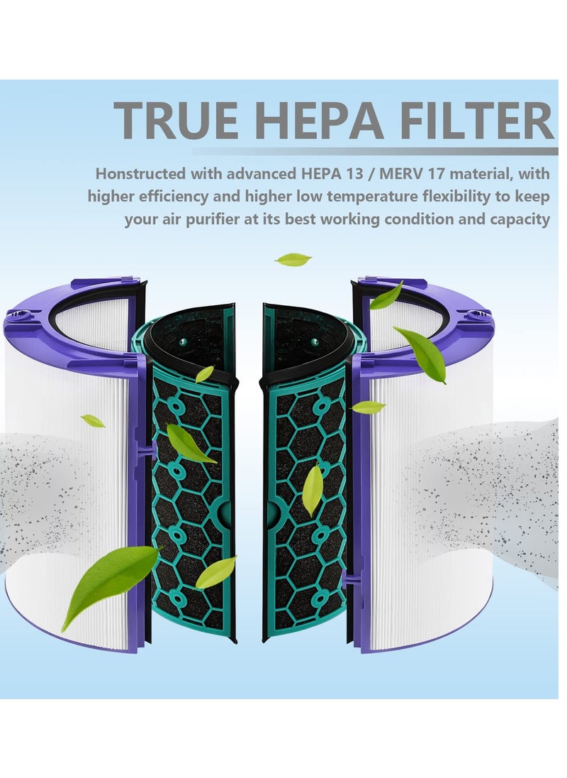 Excefore - Air Purifier Filter Replacement for Dyson Pure Cool Purifying Fan TP04 HP04 DP04, 2-in-1 True HEPA and Activated Carbon Filter, 360° Combi Design - Image 1