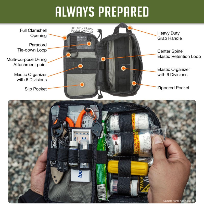 MAXPEDITION Skinny Pocket Organizer (Black) - Image 5