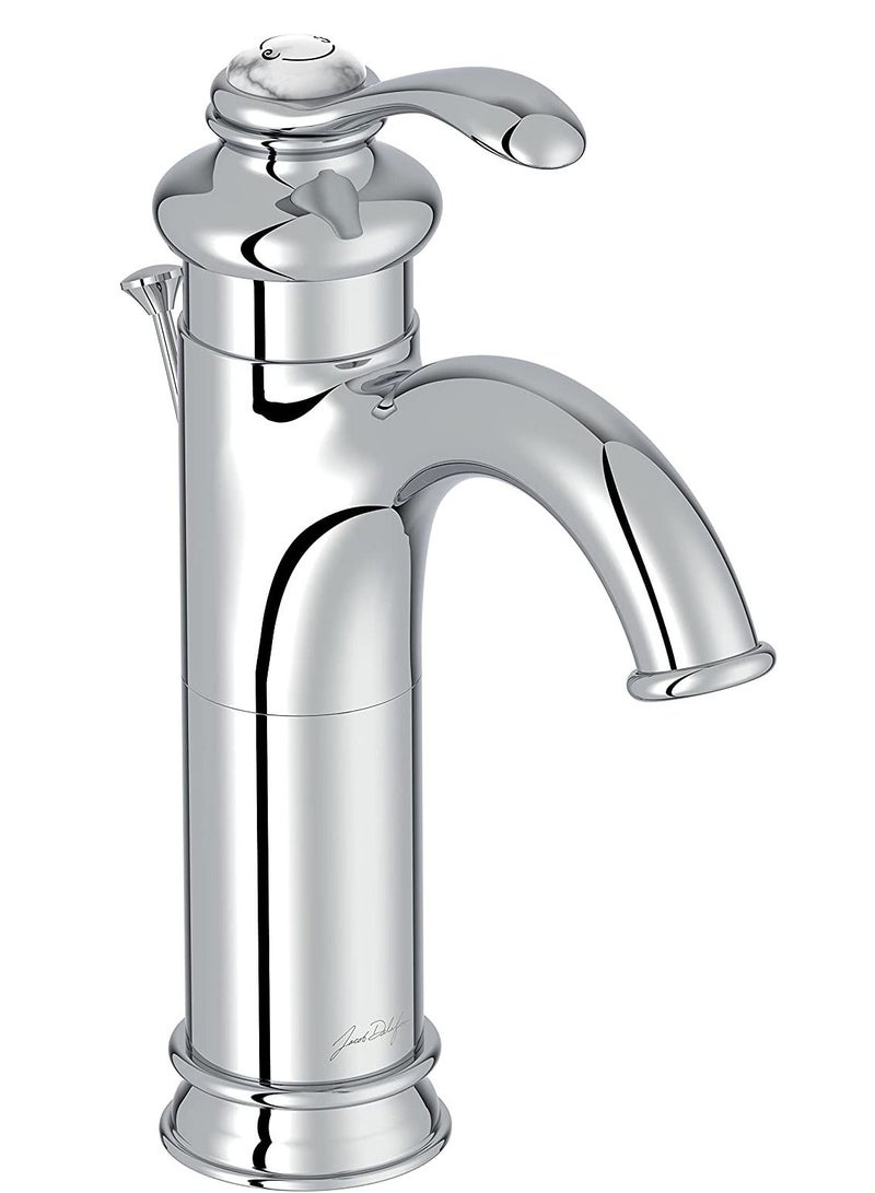 Jacob Delafon E72091-cp Fairfax Metal High Basin Mixer with Pop-up Waste, Chrome - Image 1