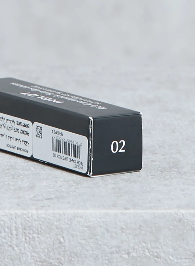 Inglot Rich Care Lipstick #02