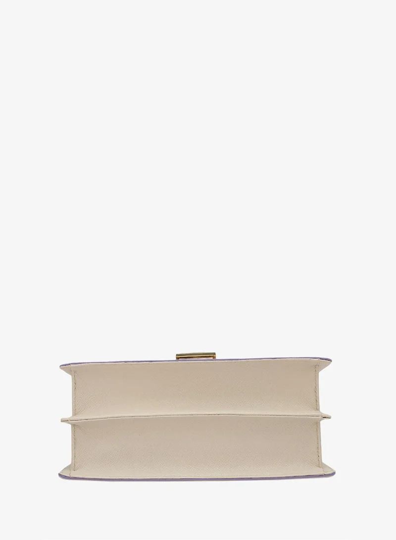 Da Milano  Genuine Leather Beige Satchel Bag for Women | Best Price UAE