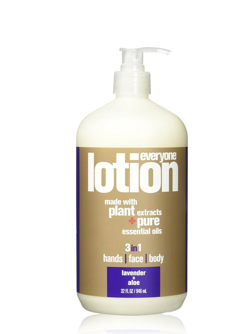 EO Products EveryOne Lotion Lavender And Aloe, 32 fl oz