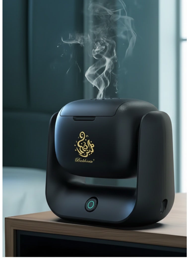 مبخرة كهربائية حديثة قابلة للدوران مع بطارية 1500 مللي أمبير شحن Type C تسخين سريع حتى 700 درجة مئوية دوران 90 درجة مؤشر LED - Image 3