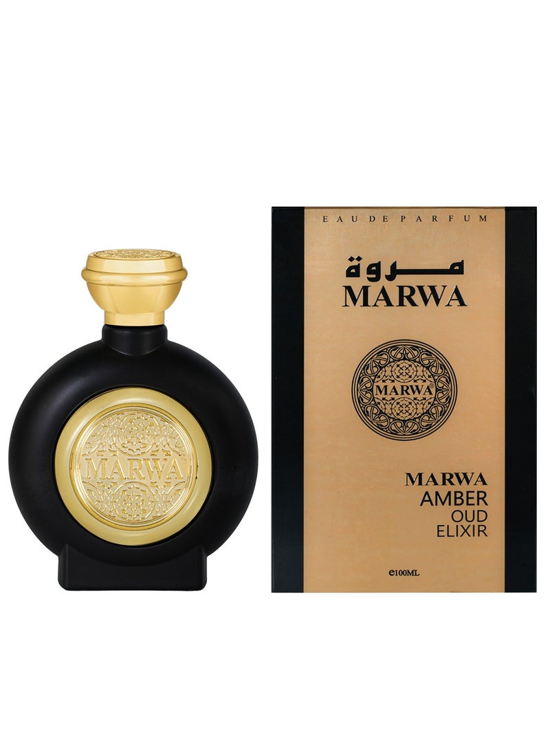 MARWA AMBER OUD ELIXIR 100ML From Mahabub perfumes