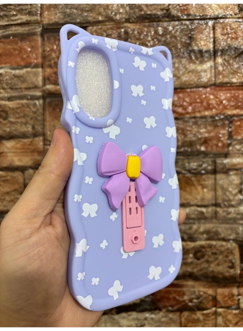 Back Cover With a Bow  Compatible With Phone Samsung A24 - Image 2