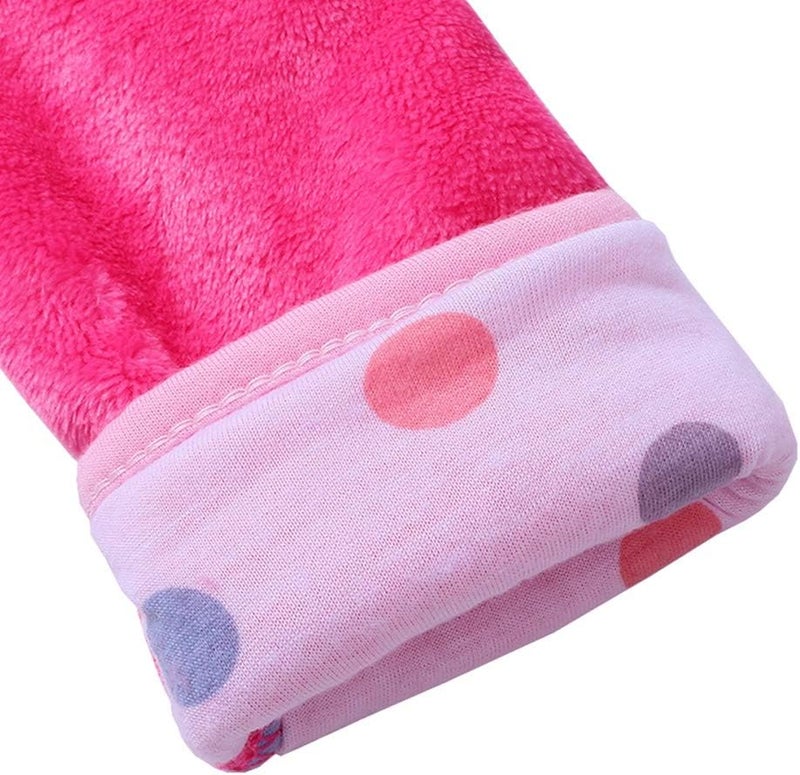 God Sweet Store Bowknot Hooded Robe Warm Soft Sleepwear Housecoat - Image 4