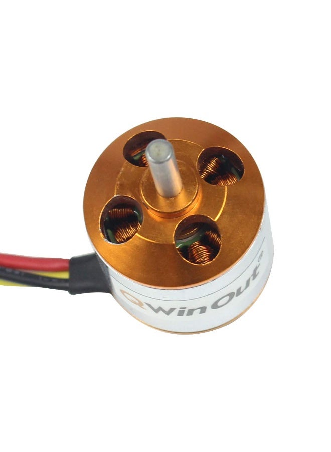 SOLARAE A2217 950KV 1250KV 1500KV 2300KV Outrunner Brushless Motor 3-4S with 3.5mm Male Banana Bullet for for DIY RC Drone Kit RC Airplane Aircraft (1 Pcs,950KV Soldered) - Image 2