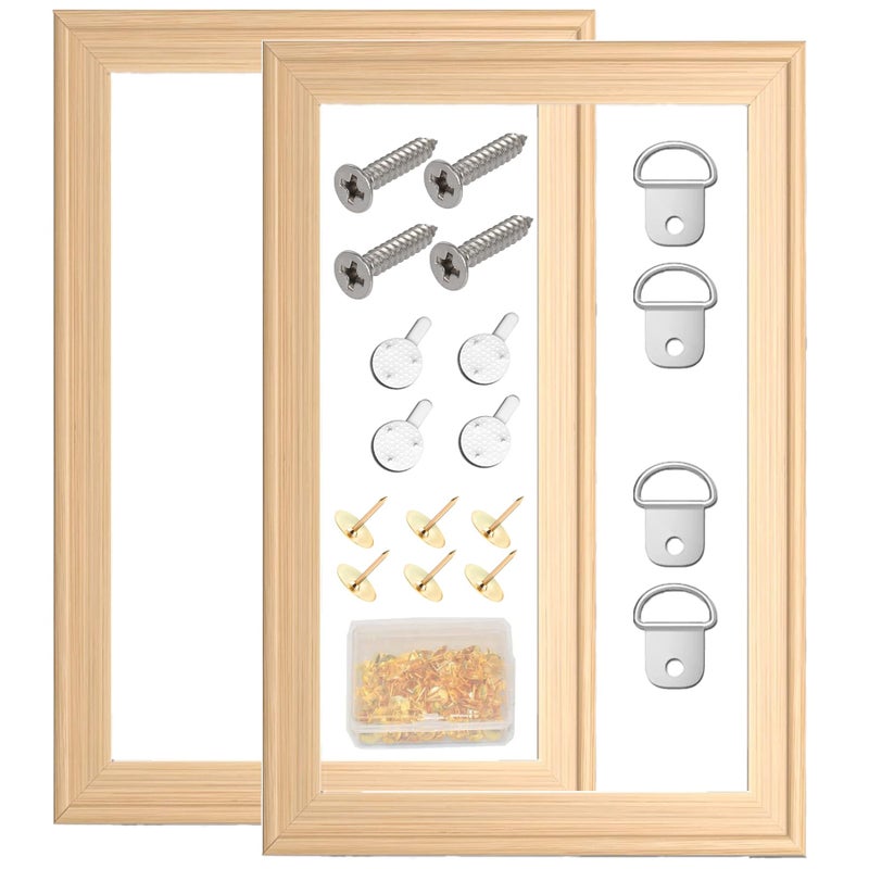 2 Pack 16x 20 DIY Wood Canvas Stretcher Bars Canvas Frames KitEasy to AssembleWooden Frames Kit for Oil PaintingCanvas PaintingEmbroidery Stitch and Needlepoint Arts Supplies 16  20