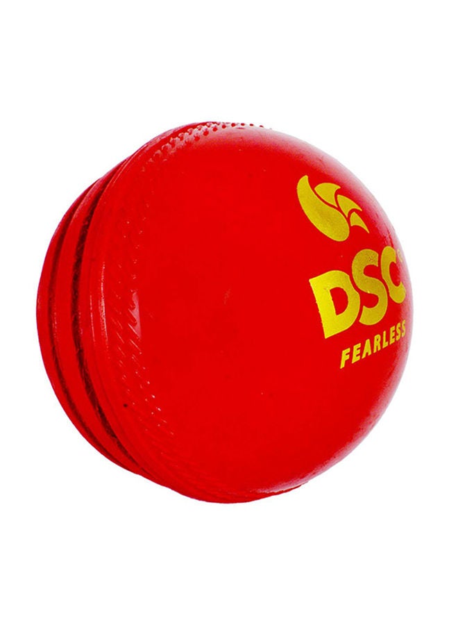 دي أس سي كرة الكريكيت المصنوعة من الجلد الصناعي المتذبذب (أحمر)| كرة جلدية مقاومة للماء | مناسبة للعبة الممارسة | لعبة البطولة | الفلين عالي الجودة - Image 3
