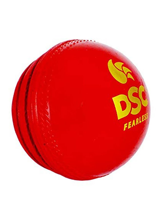 دي أس سي كرة الكريكيت المصنوعة من الجلد الصناعي المتذبذب (أحمر)| كرة جلدية مقاومة للماء | مناسبة للعبة الممارسة | لعبة البطولة | الفلين عالي الجودة - Image 4