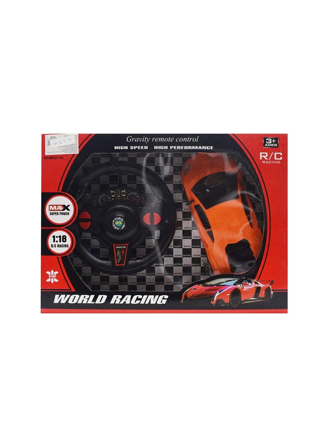 My kids' racing car with Remote control suitable for 3 years old