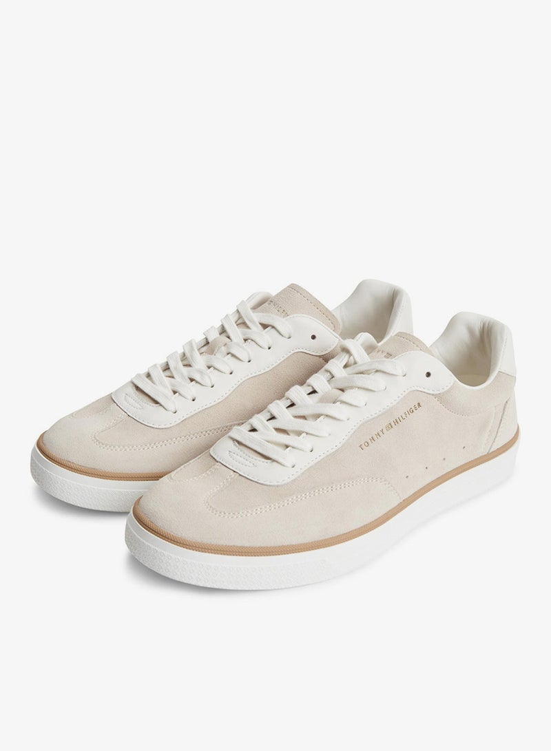 TOMMY HILFIGER Luxe Suede Trainers - Image 3