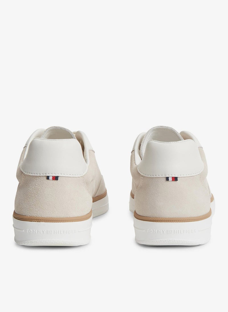 TOMMY HILFIGER Luxe Suede Trainers - Image 4