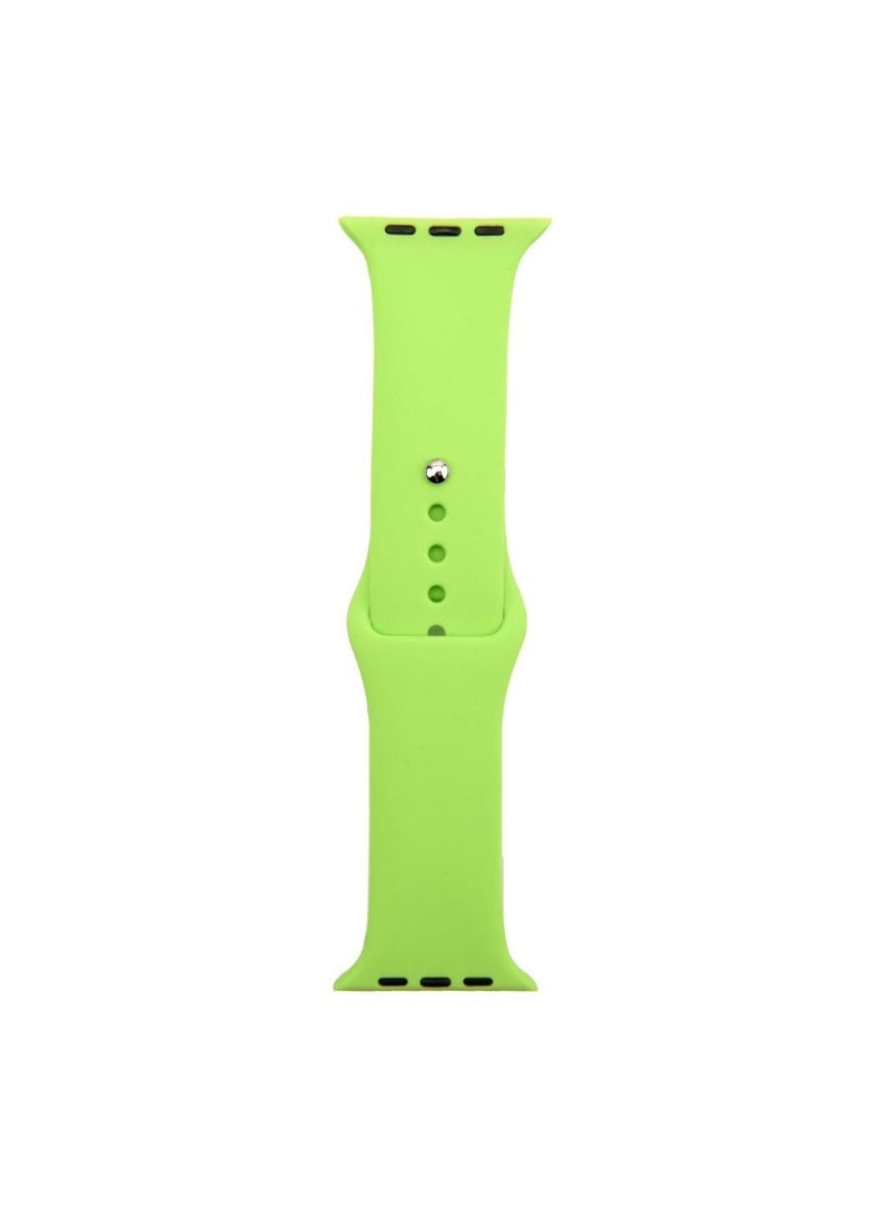 Apple Watch Band 45mm 44mm 42mm Soft Silicone Sport Band Replacement Wrist Strap Compatible for iWatch Apple Watch Series 7/SE/6/5/4/3/2/1 (45mm/44mm/42mm) - Image 2