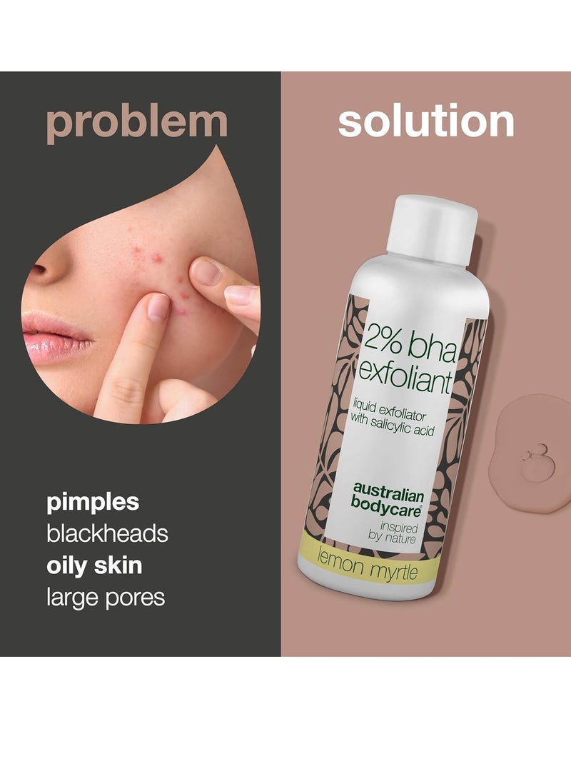 أستراليان بودي كير مقشر الوجه بحمض الساليسيليك 2% BHA للرؤوس السوداء والمسام الواسعة والبشرة الدهنية للحصول على توهج صحي - Image 2