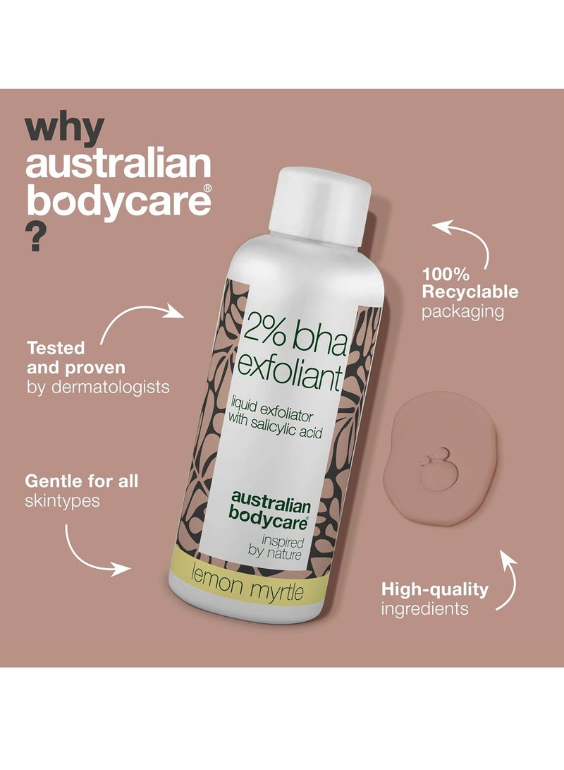 أستراليان بودي كير مقشر الوجه بحمض الساليسيليك 2% BHA للرؤوس السوداء والمسام الواسعة والبشرة الدهنية للحصول على توهج صحي - Image 3