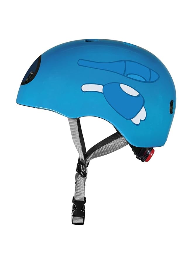 Micro Helmet Alif M (Expo 2020) Blue | Kids Helmet | Bike Helmets | Kick Scooter Helmets | Sports Helmet For Kids Boys And Girls Of Age 6 15 Years With Adjustable Straps - Image 1