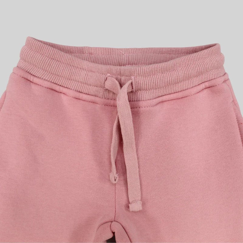 Ourkids Kids Unisex Dusty Pink Sweatpants - Image 3