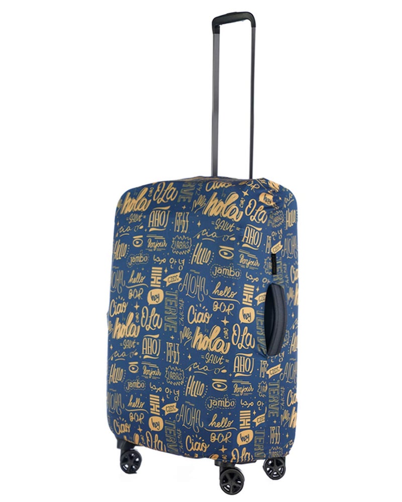 Nasher Miles Eco Friendly Polyester 55 (20 Inch) Small Protective Luggage Cover (Dark Blue) - Image 1