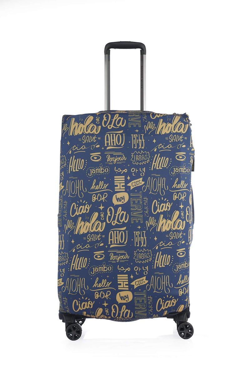 Nasher Miles Eco Friendly Polyester 55 (20 Inch) Small Protective Luggage Cover (Dark Blue) - Image 3