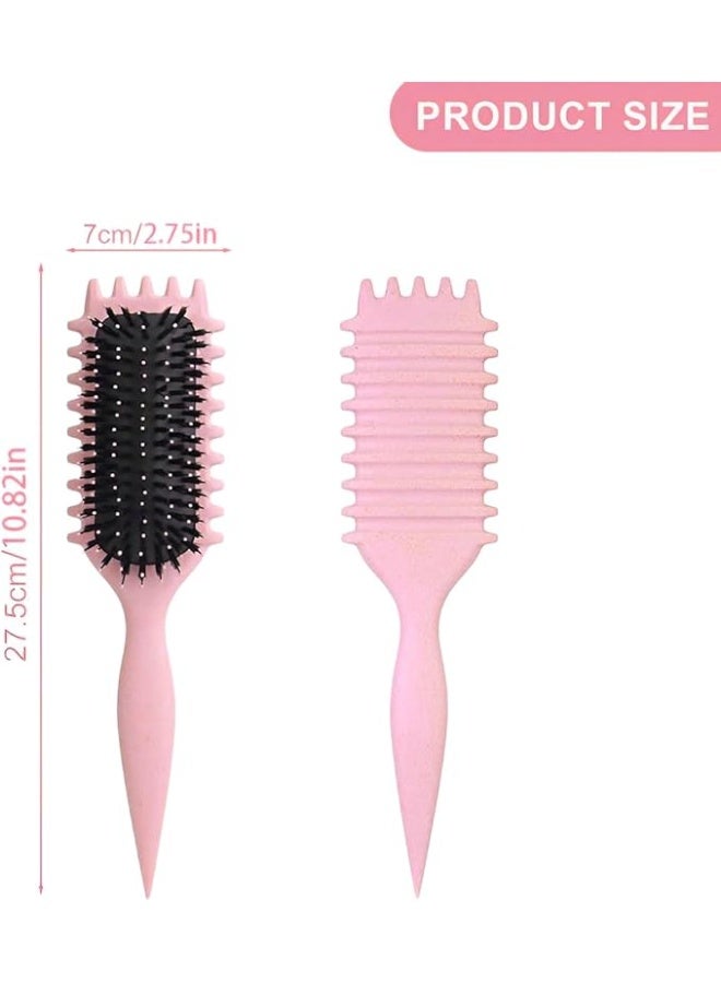 KIKI Brush, Curly Hair Brush Styling, Wet & Dry Detangler Hair Brush, The Essential Tool For Shaping & Styling Your Curls - Image 4