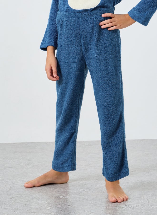 Take Two Boys Graphic Polar Fleece Top and Pyjama Set - Image 4