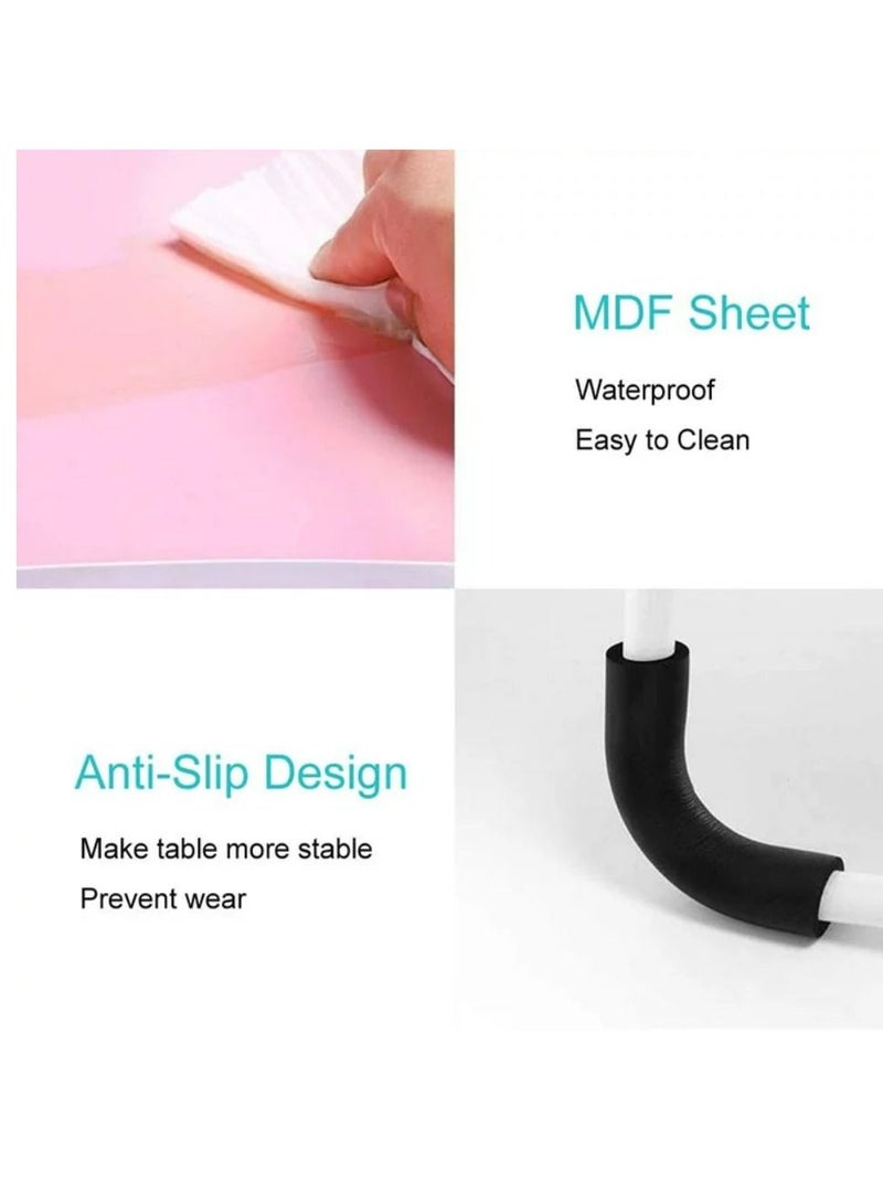 Yuwell Laptop Desk For Bed or Couch, Lap Desk, Working in Bed Desk, Home Office Desks, Breakfast Tray, Desk With Cup Holder, Watching Movies in Bed, Laptop Stand Foldable Legs Desk - Image 5
