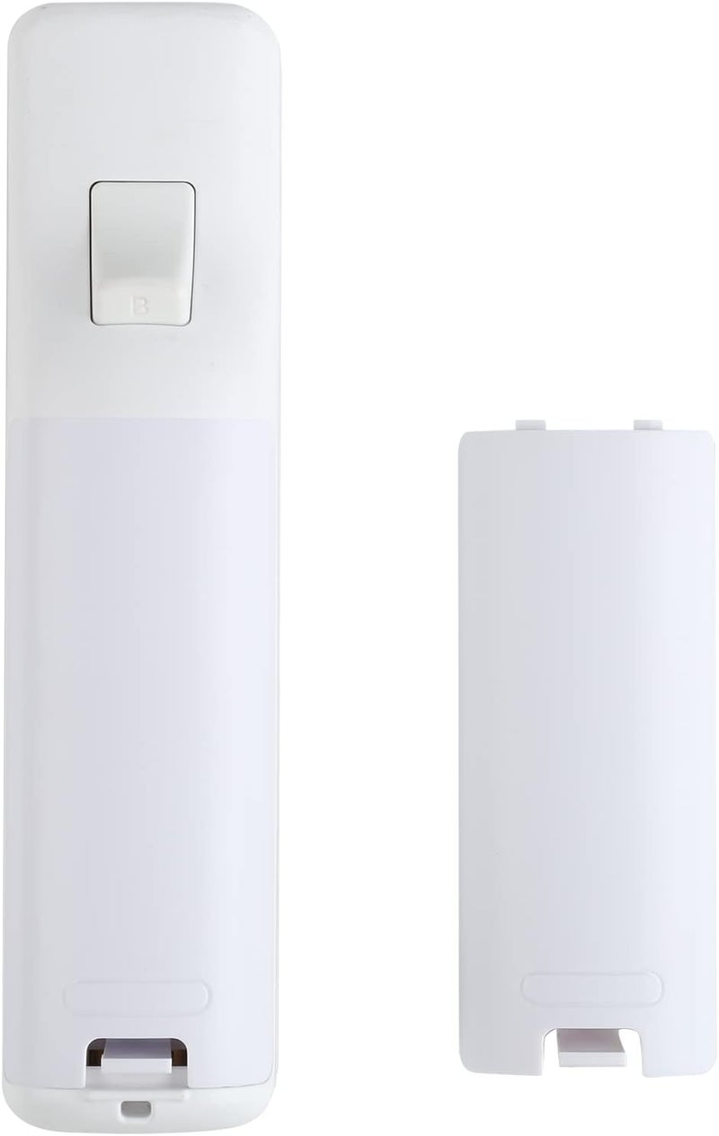 Trenro Wii Remote Controller Battery Cover, 2 Pack Back Cover Replacement for Nintendo Wii U Remote – White - Image 2