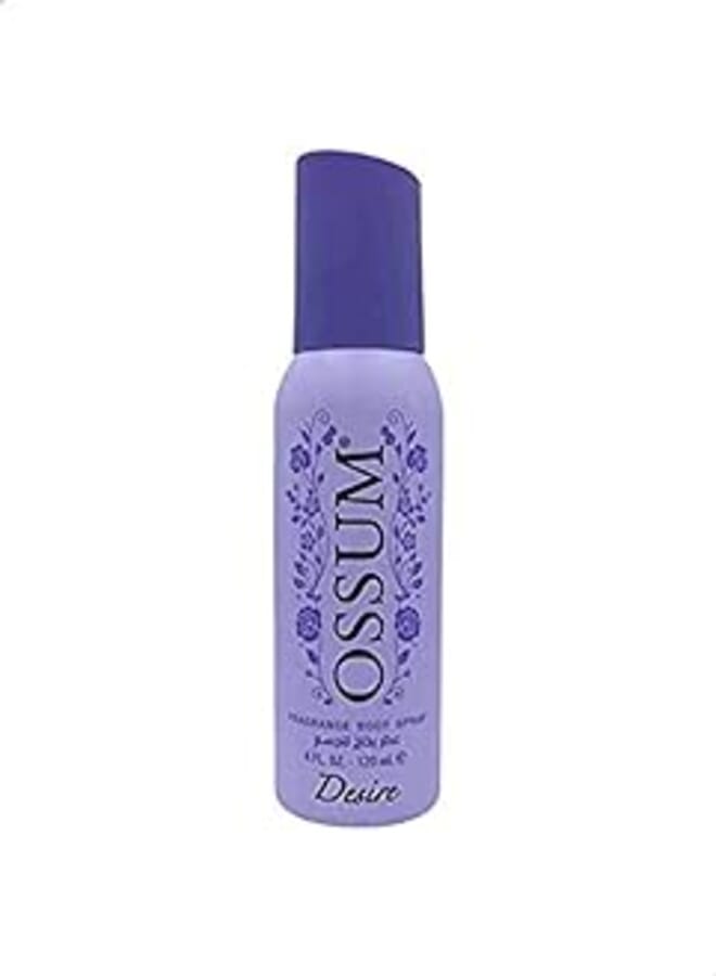 Ossum desire deodorant body spray for women - 120 ml