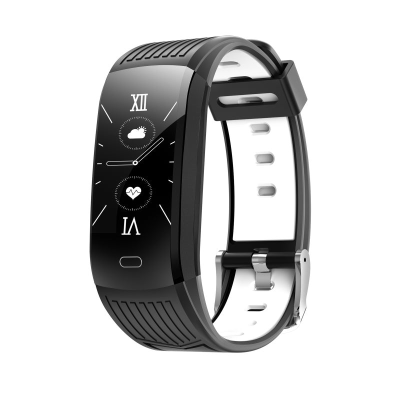 سوار رياضي ذكي زيرو بشاشة TFT لمس واحدة مقاس 0.96 بوصة ومحسن لياقة بدنية شحن سريع عبر USB ومشعر للنوم/معدل القلب/ضغط الدم وعدة أنماط رياضية وجدول زمني مخصص ومقاوم للماء بنسبة IP67 وتذكير بالإشعارات/الاتصالات/الجلوس لفترة طويلة وسيطرة عن بعد على الكاميرا/الموسيقى - Image 3
