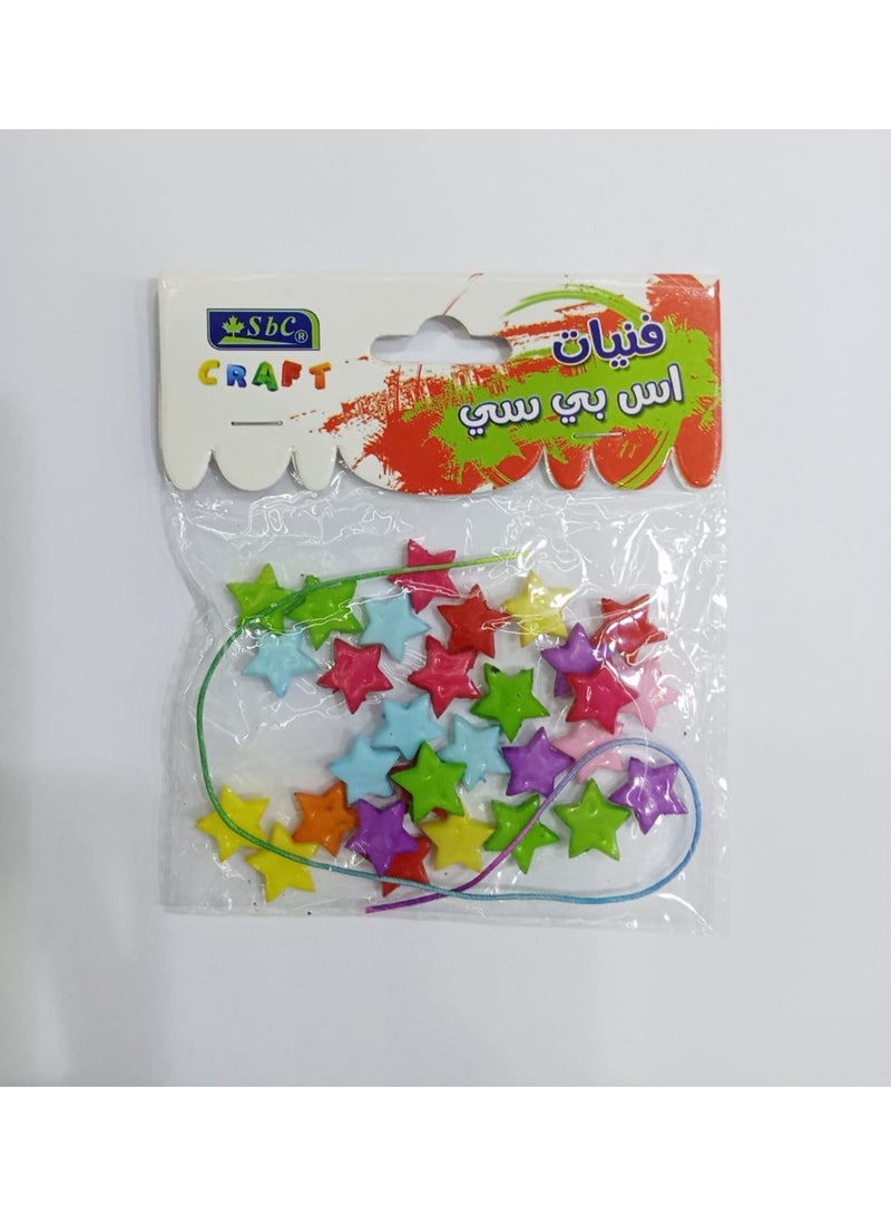 SBC SMALL STAR SHAPED CRAFT ITEMS