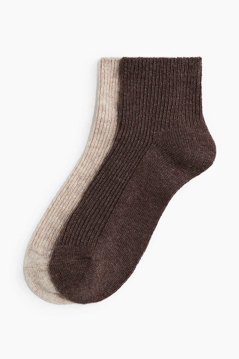 H&M 2-pack ankle socks
