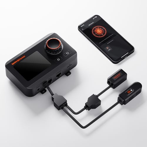 Spider Farmer GGS Controller Kits, Smart Environmental Controller, Temp Humid Light Sensor and Adapter, Ideal for Indoor Grow Cycle System Auto Management - Image 1