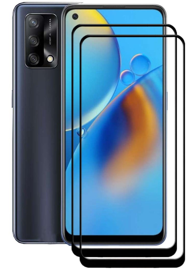 ACLIX 2 Pieces Antistatic ESD Dustproof Premium Quality High Definition Tempered Glass Screen Protector Designed For Oppo A74 - Image 1