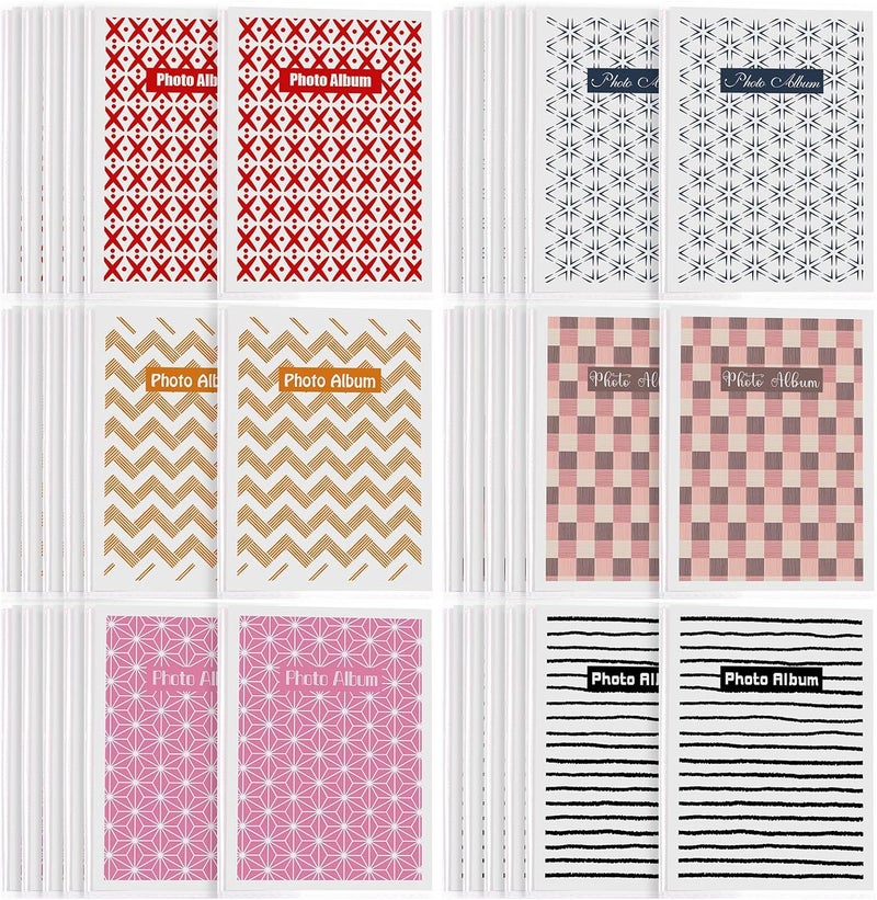 Sinmoe 36 Pack 4x6 Photo Albums Mini Photo Books 4 x 6 Small Photo Book Each Shows 36Pictures Mini Picture Album Binder Baby Photo Books Album Photo Book Photo Albums for Brithday Family - Image 1