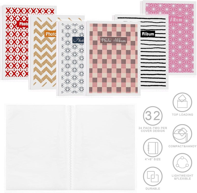Sinmoe 36 Pack 4x6 Photo Albums Mini Photo Books 4 x 6 Small Photo Book Each Shows 36Pictures Mini Picture Album Binder Baby Photo Books Album Photo Book Photo Albums for Brithday Family - Image 3