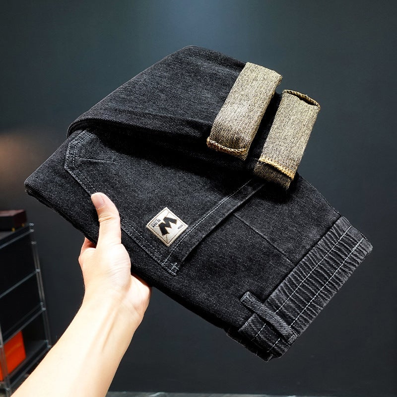 Unisex Classic Denim Jeans Loose Fit Daily Outdoor Wear - Image 2